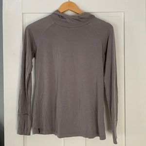 Free Fly Women's Bamboo Weekender Hoodie Size Small Color Stone Grey